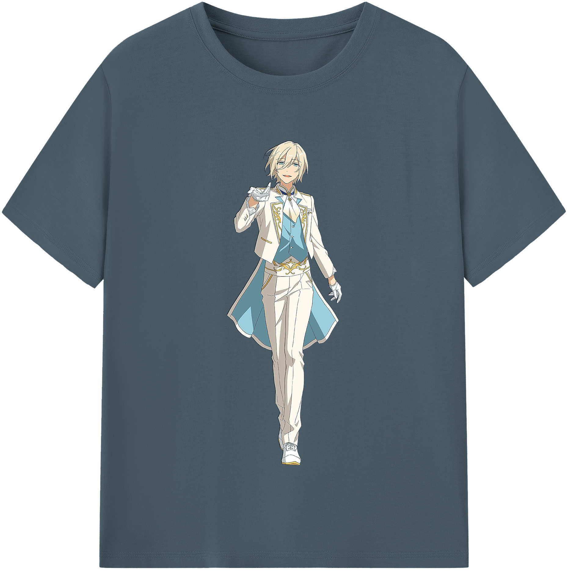 （画像用） あんさんぶるスターズ! Ensemble Stars 綿100％半袖Tシャツ（フロントプリント）